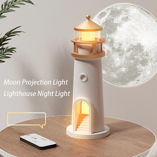 Celesti™ Lighthouse Moon Lamp