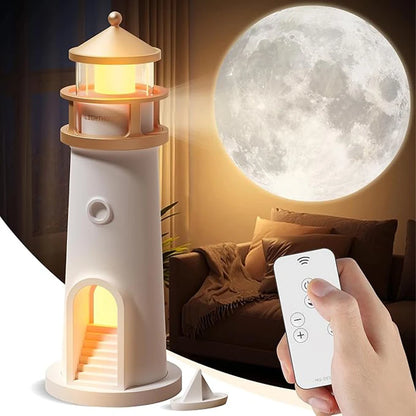 Celesti™ Lighthouse Moon Lamp