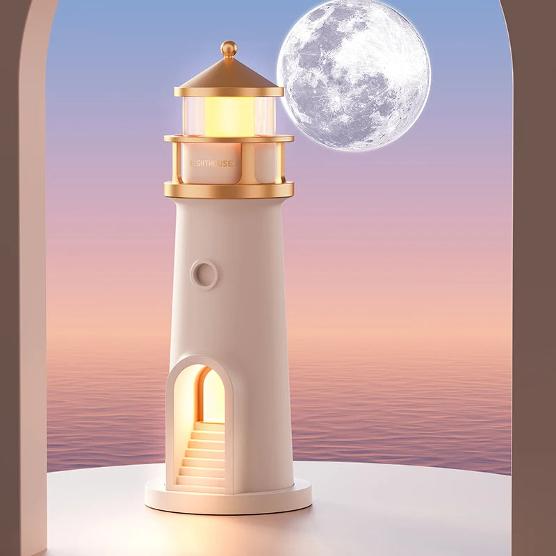 Celesti™ Lighthouse Moon Lamp